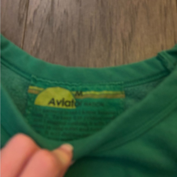 Aviator Nation Green Sweatshirt - Picture 2 of 4